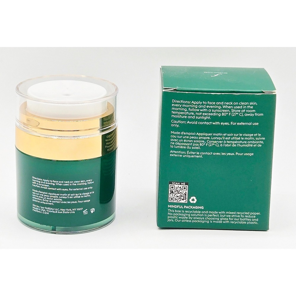 Farsali The Reset Renewal Fluid Cream Unisex 30ml 1fl oz Brighten Smooth Firm - Picture 3 of 5